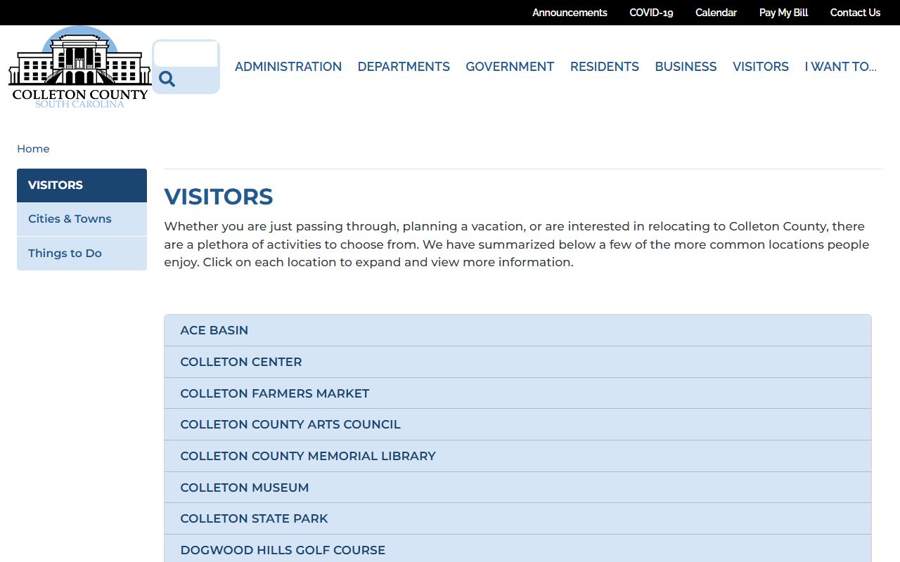 Colleton County Clerk of Court local Walterboro context